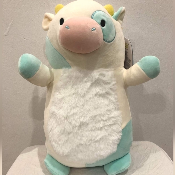 Squishmallows Other - Cow Squishmallow HugMee 14" Belana - Squishy Soft Plush Animal Pets
